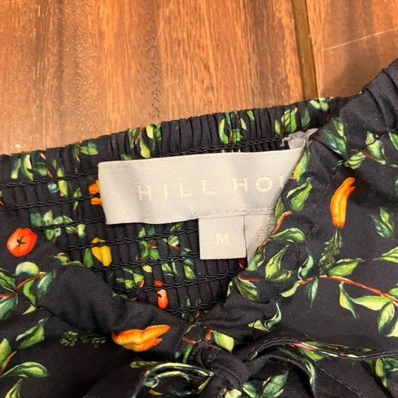 Hill House Dress - Black with Multicolor Floral - Picture 2 of 2